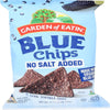 Garden of Eatin' No Salt Blue Tortilla Chips, 16 Oz (Pack of 12)