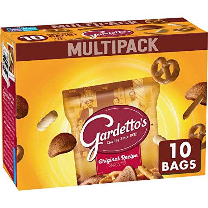 Gardetto'S Snack Party Mix, Original Recipe, Multipack Pub Mix Bags, 10 Ct