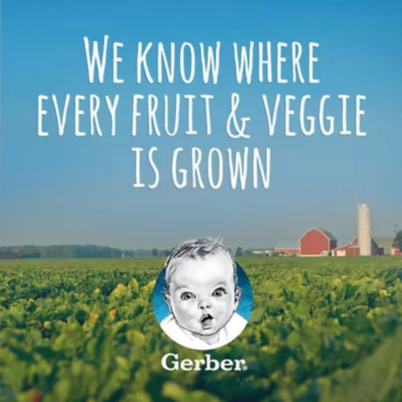 Gerber 2Nd Foods Fruit & Veggie Value Pack (4 Oz., 30 Ct.)