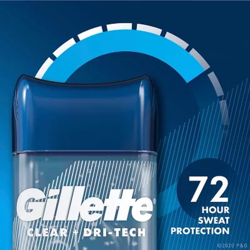 Gillette Cool Wave Clear Gel Men'S Antiperspirant and Deodorant (3.8 Oz., 5 Pk.)