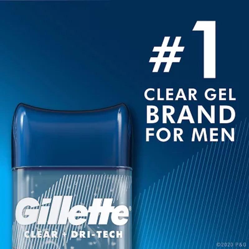 Gillette Cool Wave Clear Gel Men'S Antiperspirant and Deodorant (3.8 Oz., 5 Pk.)