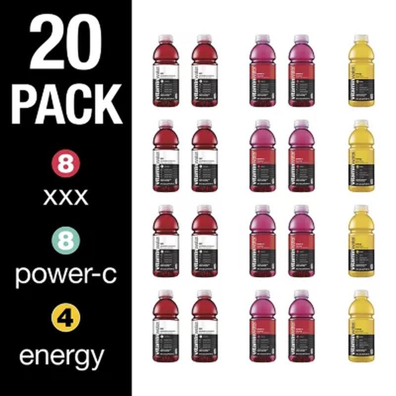 Glaceau Vitaminwater Variety Pack (20 Fl. Oz., 20 Pk.)