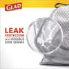 Glad Forceflex plus Tall Kitchen Trash Bags with Clorox, Lemon Fresh Bleach Scent (13 Gal., 120 Ct.)