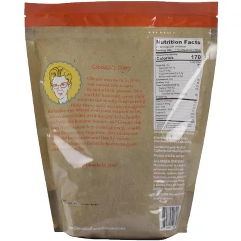 Glenda'S Farmhouse Organic Almonds (27 Oz.)