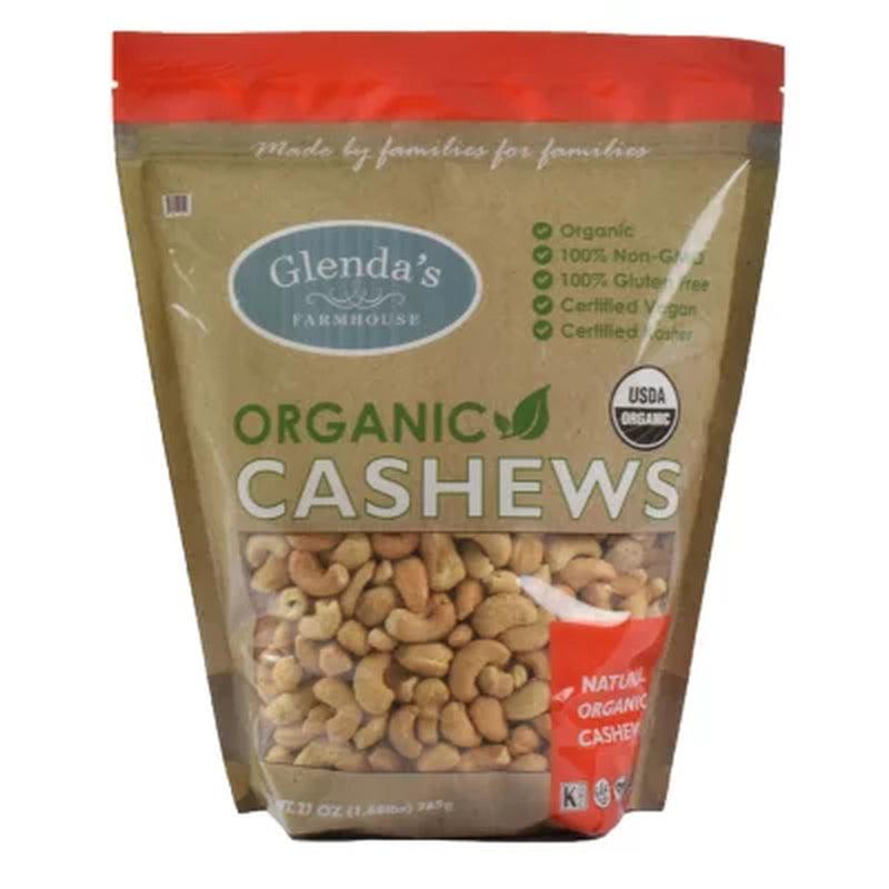 Glenda'S Farmhouse Organic Cashews (27 Oz.)