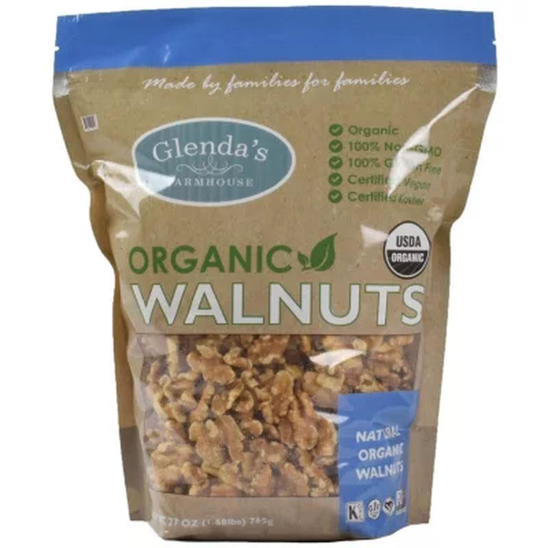 Glenda'S Farmhouse Organic Walnuts (27 Oz.)