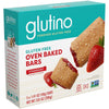 GLUTINO Strawberry Breakfast Bars, 7.05 Oz Box