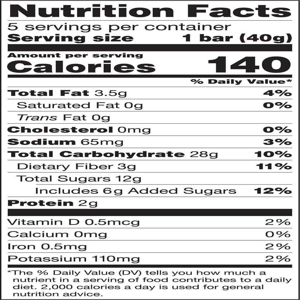 GLUTINO Strawberry Breakfast Bars, 7.05 Oz Box