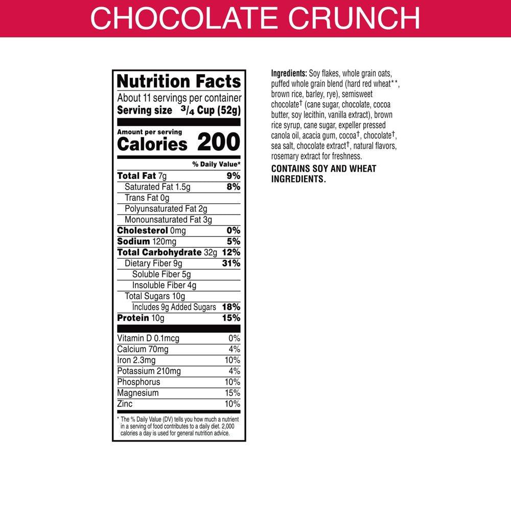 GO Chocolate Crunch Cold Breakfast Cereal, 19.9 Oz