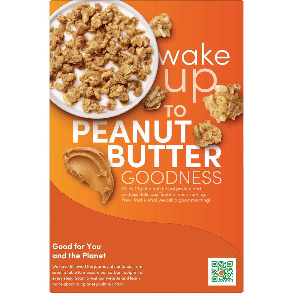 GO Peanut Butter Crunch Cold Breakfast Cereal, 21 Oz