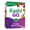 GO Toasted Berry Crisp Breakfast Cereal, 22 Oz