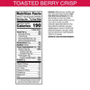 GO Toasted Berry Crisp Breakfast Cereal, 22 Oz