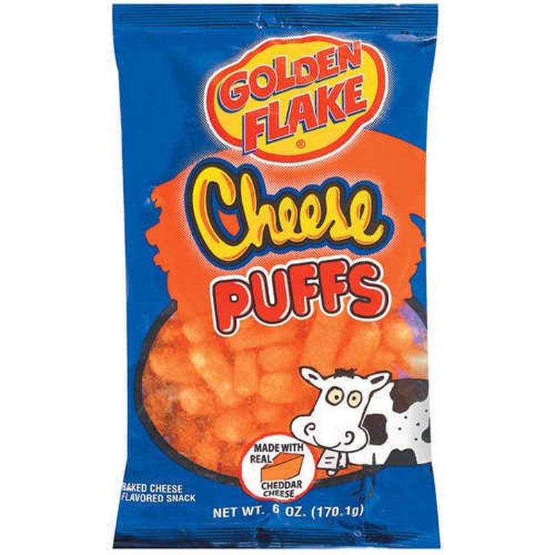 Golden Flake Baked Cheese Flavored Puffs, 6 Oz.