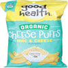 Good Health Organic Valley Mac & Cheese Puffs 5.25 Oz