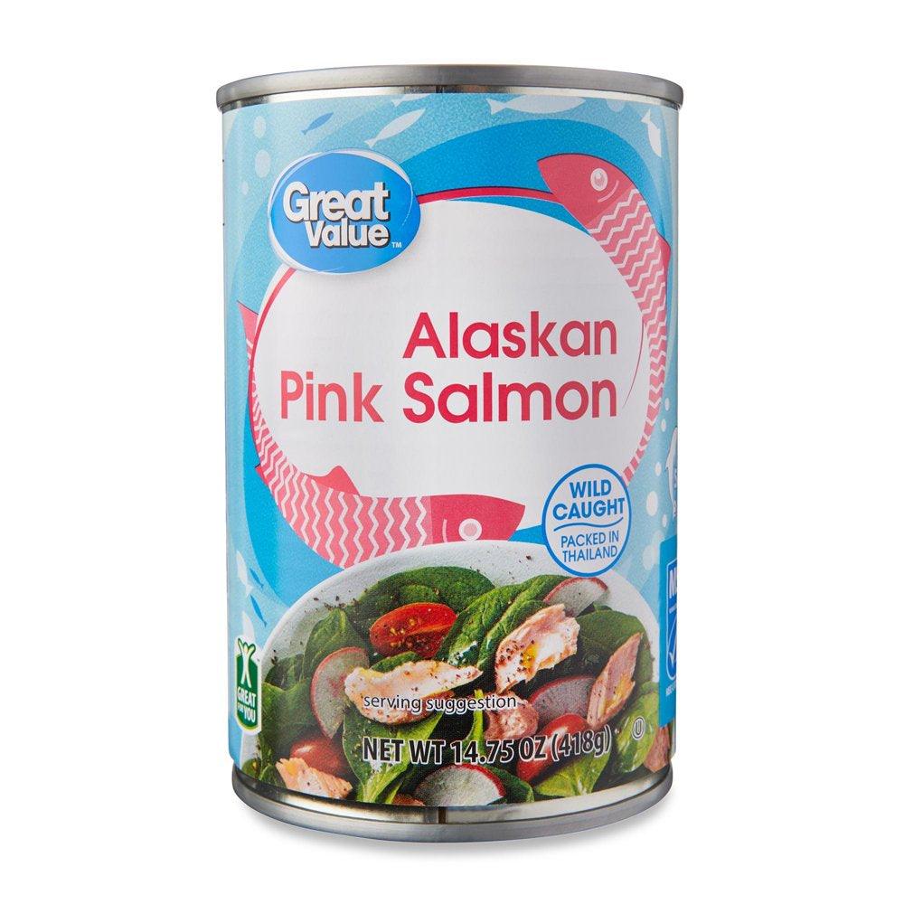 Great Value Alaskan Pink Salmon, 14.75 Oz