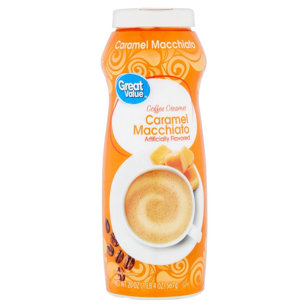 Great Value Caramel Macchiato Coffee Creamer, 20 Oz