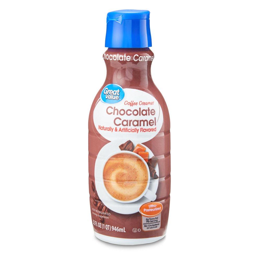 Great Value Chocolate Caramel Coffee Creamer, 32 Fl Oz