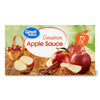 Great Value Cinnamon Applesauce, 3.2 Oz, 12 Ct