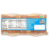 Great Value Diced Peaches, No Sugar Added 3.8 Oz, 4 Ct