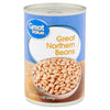 Great Value Great Northern Beans, 15.5 Oz Can