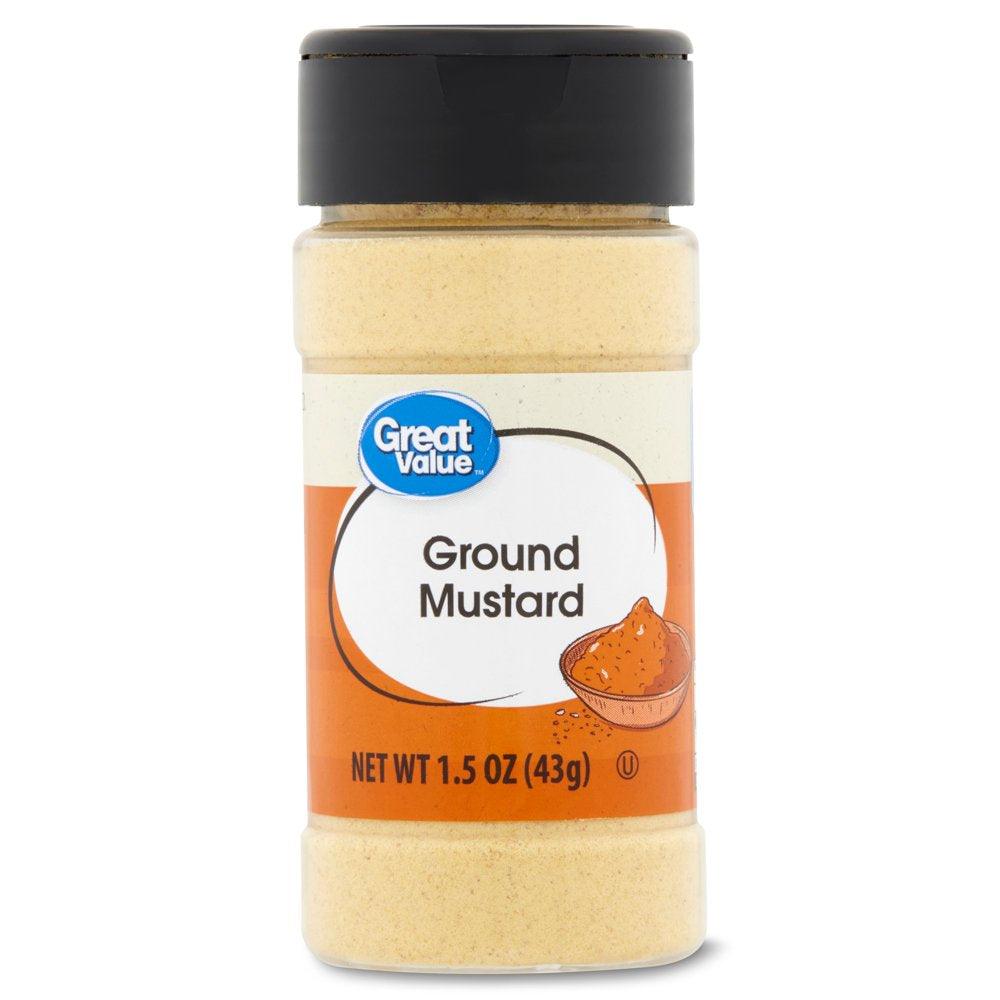 Great Value Ground Mustard, 1.5 Oz