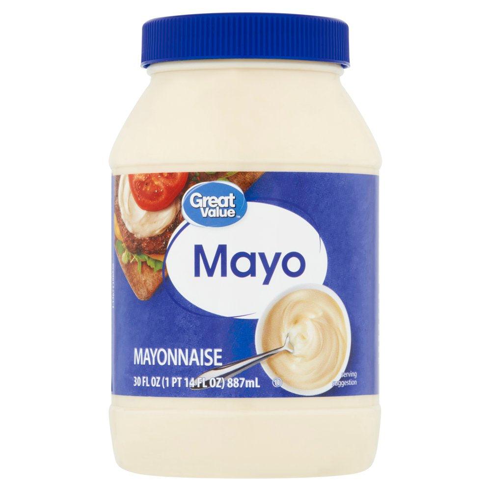 Great Value Mayonnaise, 30 Fl Oz