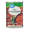 Great Value Mild Diced Tomatoes with Green Chilies, 10 Oz