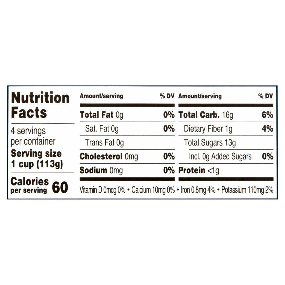 Great Value Mixed Fruit in 100% Juice, 4 Oz, 4 Ct