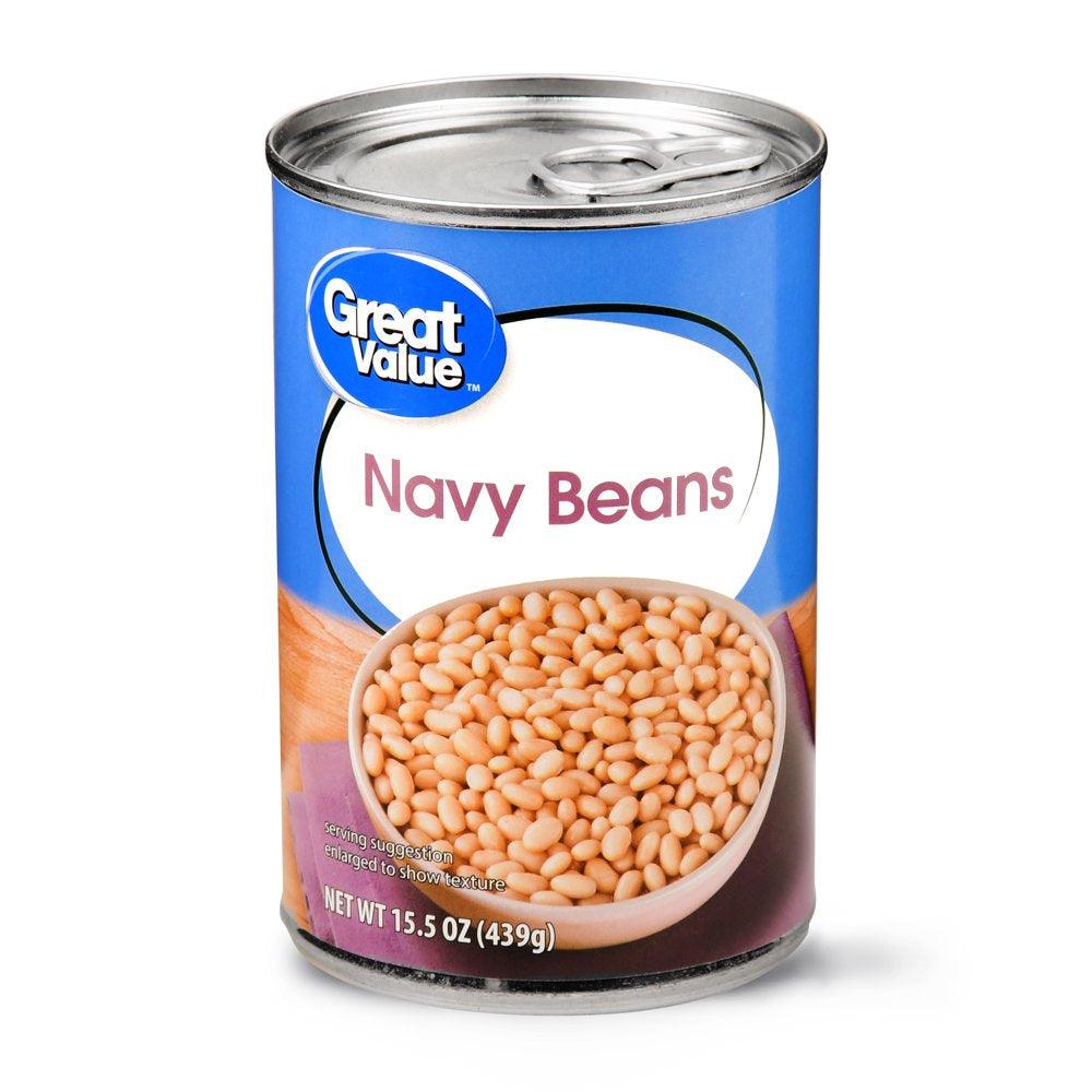 Great Value Navy Bean, 15.5 Oz Can