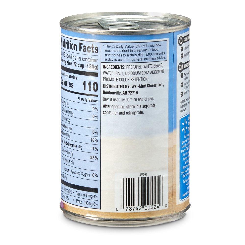 Great Value Navy Bean, 15.5 Oz Can