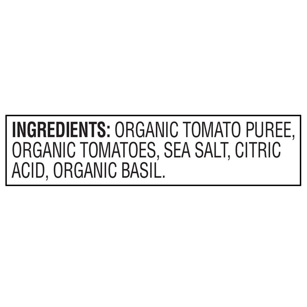 Great Value Organic Crushed Tomatoes with Basil, 28 Oz