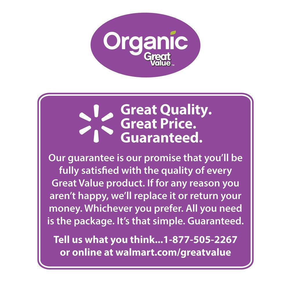 Great Value Organic Tomato Paste, 6 Oz Can