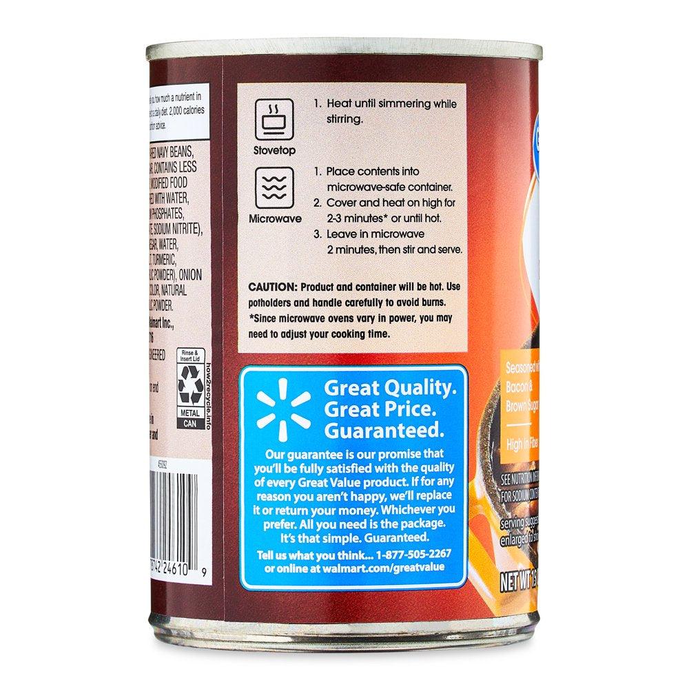 Great Value Original Baked Beans, 15 Oz Can