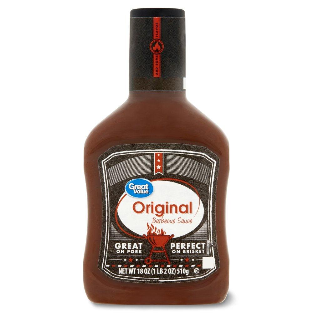 Great Value Original Barbecue Sauce, 18 Oz