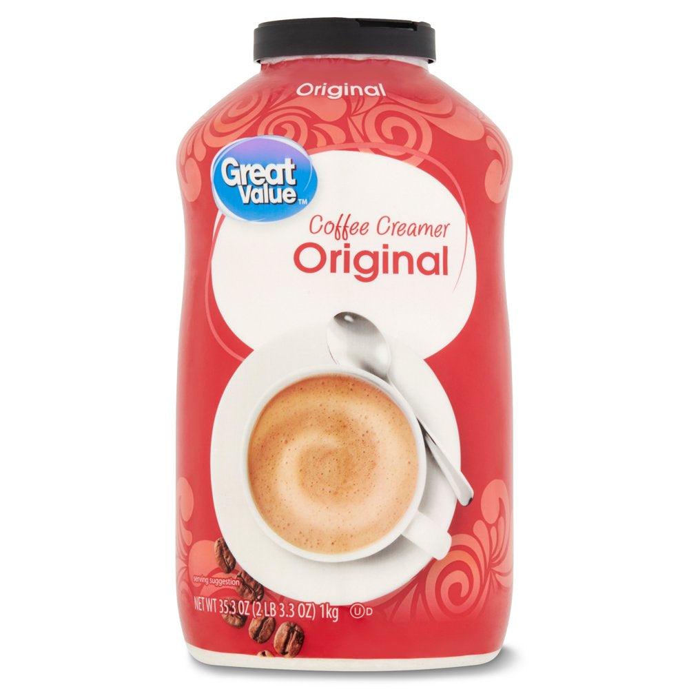 Great Value Original Coffee Creamer, 35.3 Oz