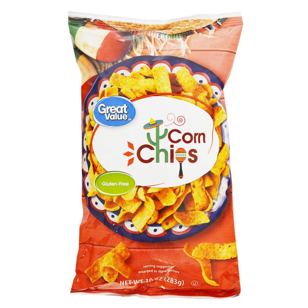 Great Value Original Corn Chips, 10 Oz Bag