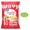 Great Value Original Wavy Potato Chips, 7.75 Oz