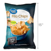 Great Value Party Size Sea Salt Pita Chips, 18 Oz