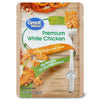 Great Value Premium White Chicken, in Fajita Flavored Sauce, 2.6 Oz Pouch