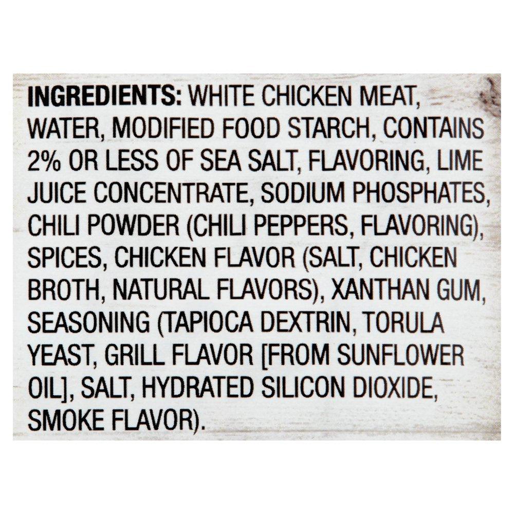 Great Value Premium White Chicken, in Fajita Flavored Sauce, 2.6 Oz Pouch