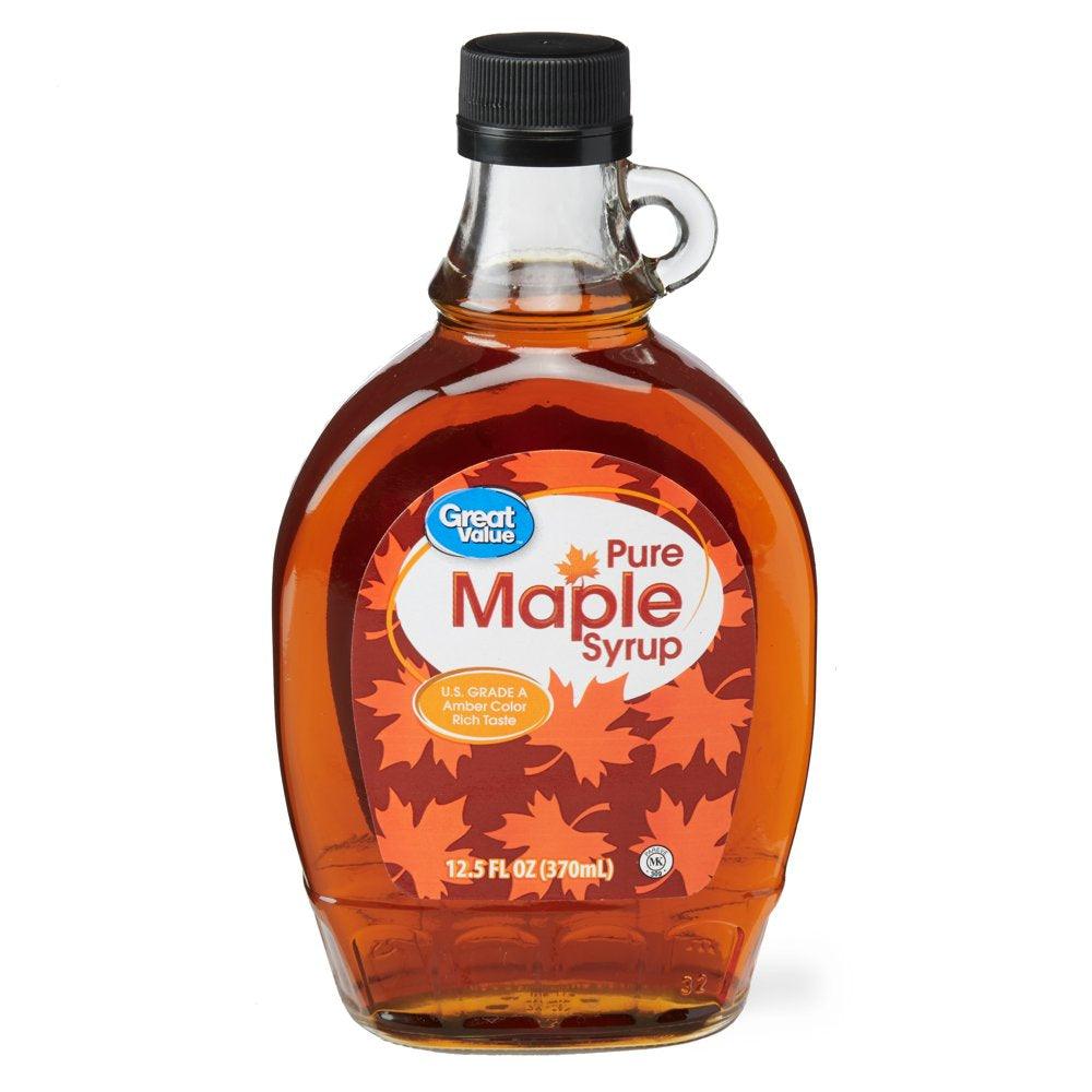 Great Value Pure Maple Syrup, 12.5 Fl Oz