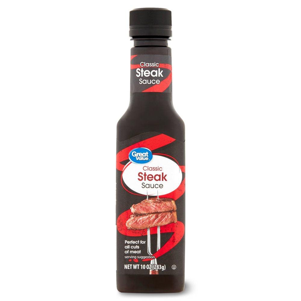 Great Value Savory Steak Sauce, 10 Oz