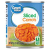 Great Value Sliced Carrots, 8.25 Oz Can