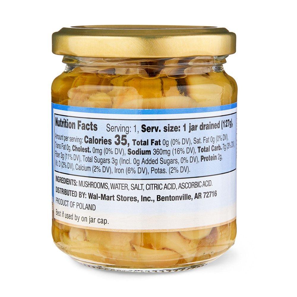 Great Value Sliced Mushrooms, 4.5 Oz Jar