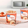 Great Value Strawberries & Cream Instant Oatmeal, 1.51 Oz