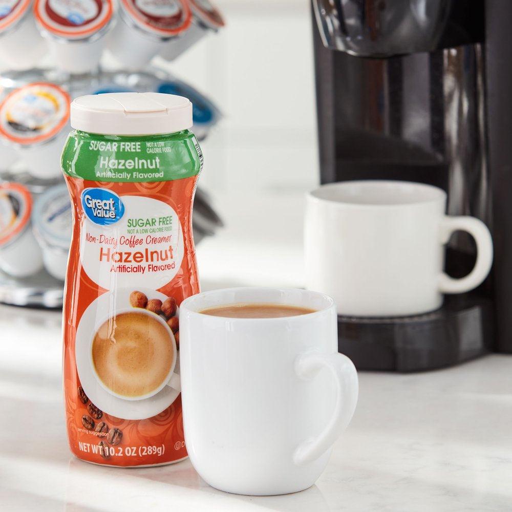 Great Value Sugar Free Hazelnut Coffee Creamer, 10.2 Oz