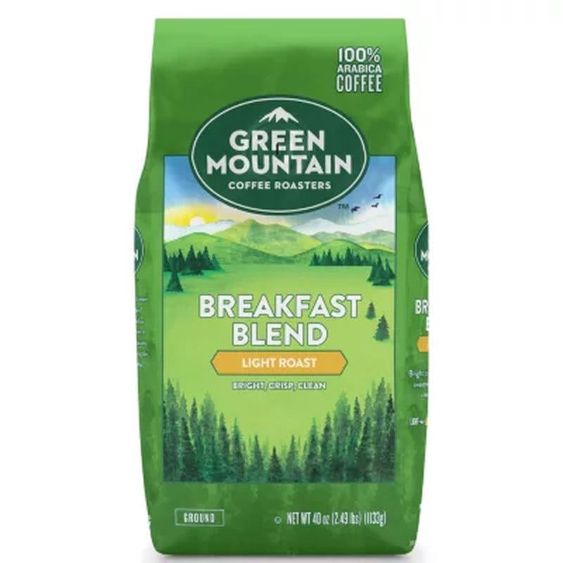 Green Mountain Coffee Breakfast Blend Ground Coffee (40 Oz.)