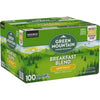 Green Mountain Coffee Breakfast Blend K-Cup Pods (100 Ct.)