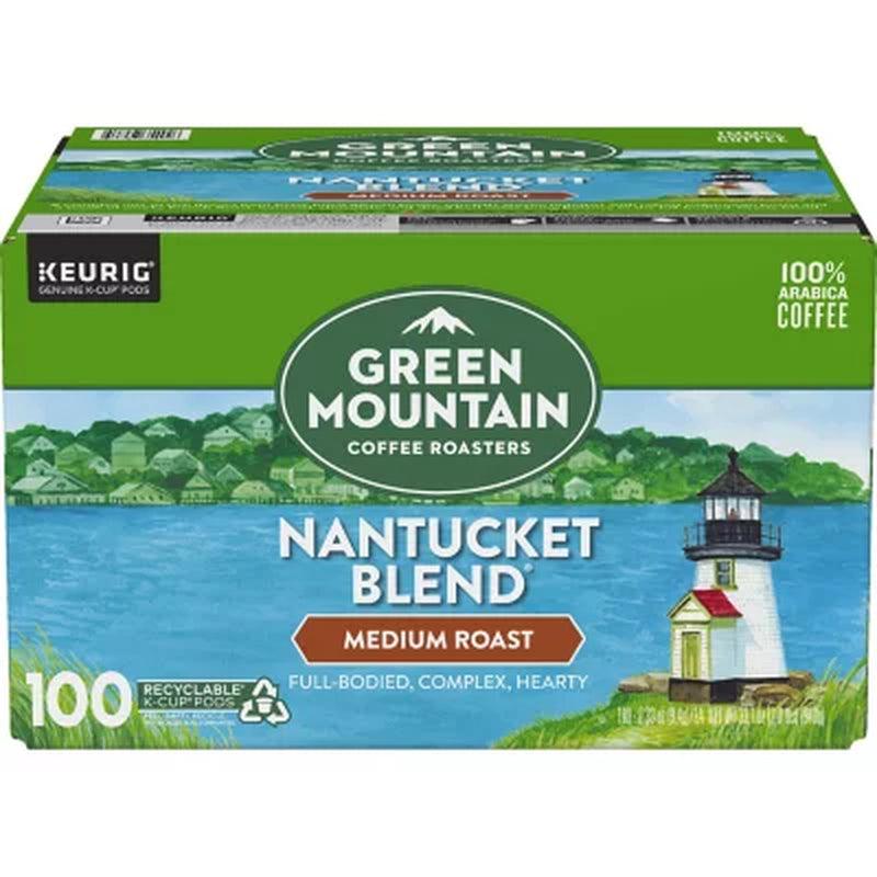 Green Mountain Coffee Roasters Nantucket Blend Keurig K-Cup Pods (100 Ct.)