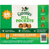 Greenies Pill Pockets Capsule-Size Natural Dog Treats, Chicken Flavor (3 - 7.9 Oz. Pouches)